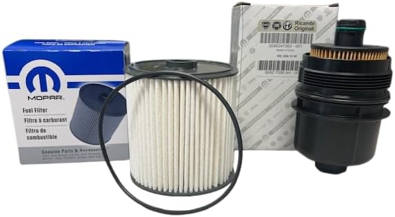 Mopar Genuine OEM Filters Bundle, 3.0L EcoDiesel - Oil Filter & Fuel Filter. 68507598AA & 68436631AA. Fits: 2020-2023 Ram, Wrangler and Gladiator with 3.0L Ecodiesel.