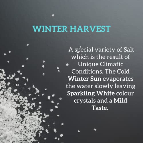 Lunn Natural Fine Grain Desert Salt | 17.63 Oz (500 Gm) | Specially Harvested In Winter | Rich In Mineral | Pure Unrefined Salt | Non-Gmo | Gluten Free | Vegan | Adds Taste #TOP4