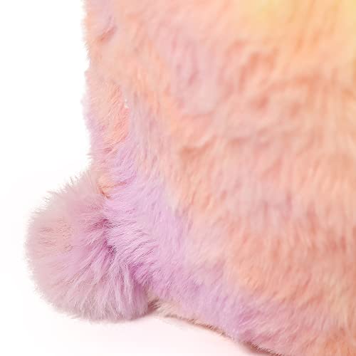 Tezituor Rainbow Teddy Bear Stuffed Animals - 3 Pcs Rainbow Tie Dye Teddy Plush Toy Gifts For Baby Shower Boy Girl Girlfriends(Purple, Green, Yellow), 12" #TOP7