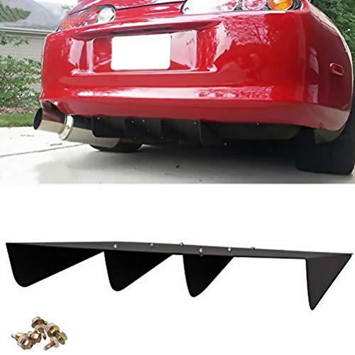 FAVOMOTO 1 Conjunto Difusor de Pára-Choque Traseiro Do Carro Spoiler Universal Do Corpo Do Carro Spo