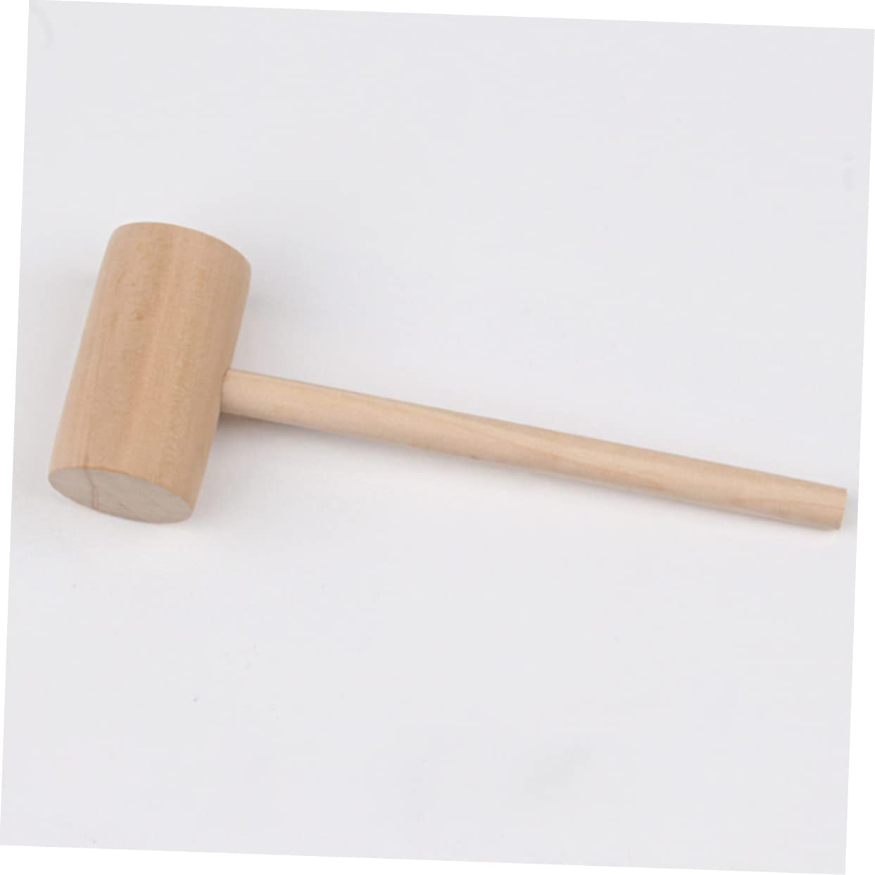 Cabilock 6pc Solid Wood Mini Hammer Food Mallet for Home Restaurant Wood Mallet Household Mini Hammer