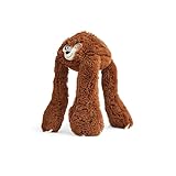 Leaps & Bounds Brown Long-Limb Sloth Dog Toy