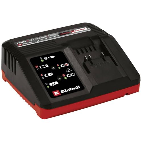 Struttura robusta Originale Einhell Power X-Change 4A Carica batteria ultra rapido (tensione 200-250 V, 4 A, senza batteria)