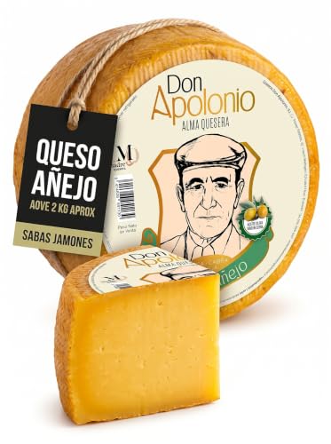 Queso Curado Añejo en Aceite de Oliva Virgen Extra 2 Kg Oveja Cabra Vaca