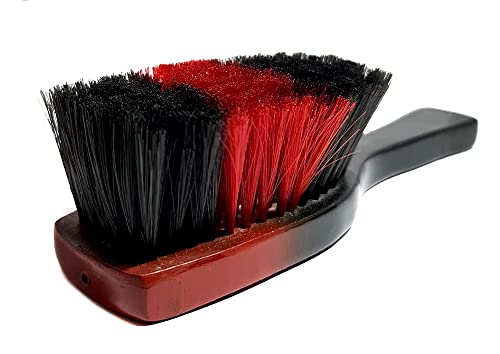 Image of Wooden Long Handle Soft Bristle Multipurpose Dusting Cleaning Brush for Sofa, Clothes, Blanket, Curtains, Home, and Household Cleaner Brushes (M8)