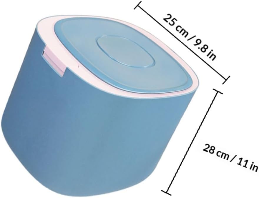 11l Sealed Pet Food Storage Bucket, Moisture-proof Dog and Cat Food Container with Lid, Large Capacity Grain Storage Bin for Home Use