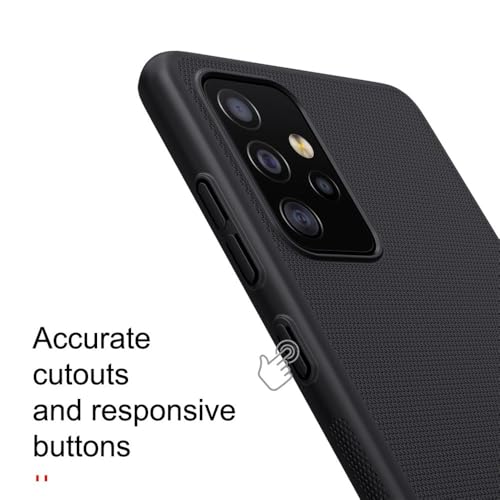Coque Samsung A72 Anti-Rayures Rouge Givrée Coque Rigide Durable - 6