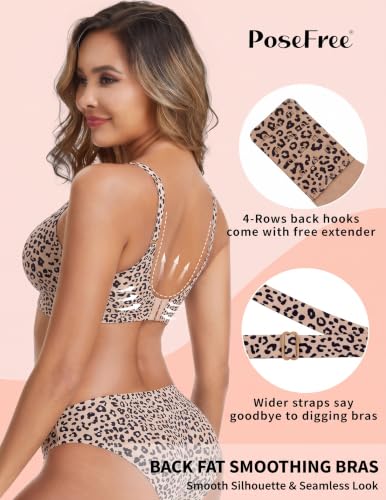 Image of Wireless Jelly Bras Push Up Deep V Supportive Seamless Bra No Underwire