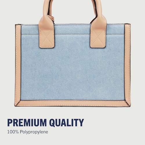 Bolso Tote True Religion para mujer, logo Bombe, denim miniatura 5