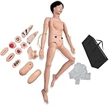 Poupée de soin professionnelle, 170 cm, grandeur nature, pour l'entraînement des infirmières, l'enseignement, l'éducation, les soins médicaux, les personnes âgées