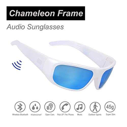 Image of OhO sunshine Bluetooth Audio Sunglasses, Lightweight Open Ear Sport Glasses, 10H Playtime,Water Resistant with Voice Control