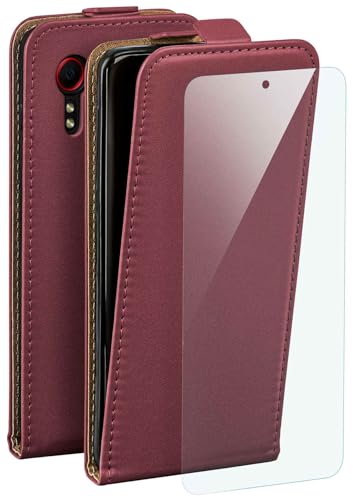 Étui Samsung Galaxy XCover 5 protection 360 intégrale anti-choc bordeaux