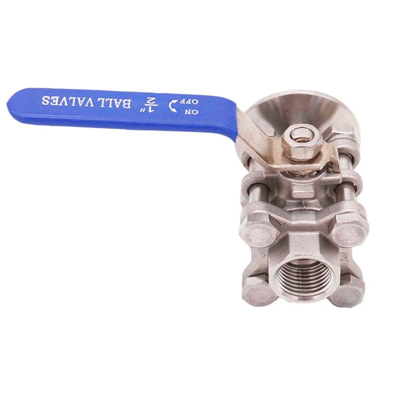 Válvula de bola de acero 1/2" BSP para eliminar fugas en tubos TC 7