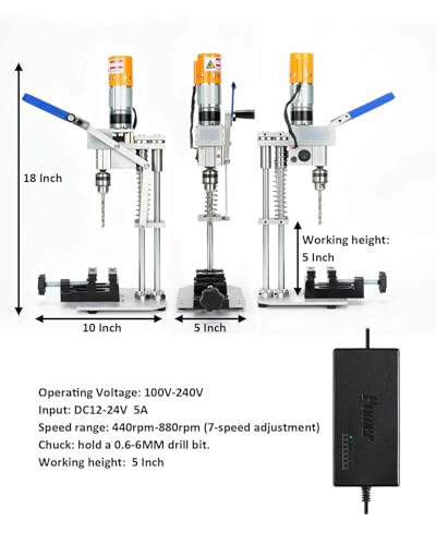 Parrovel Mini Drill Press Table