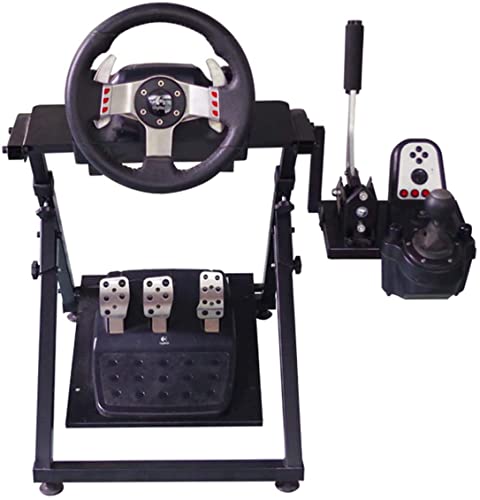 Jxqqay Tilt Adjustable Steering Wheel Stand for Logitech G29 Gaming Wheel - Supporting G920 G27 G25 Thrustmaster T500RS, T300RS, TX Ferrari F458 Fanatec PS4 Xbox PC