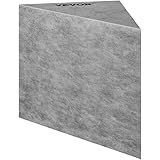 VEVOR Tile Shower Seat, 22.4' x 16' x 20' Ready to Tile Shower Seat, Factory Waterproof & 100% Leak Proof Tileable Shower Corner Seat, 440lbs Load-Bearing Triangular Board Shower Bench, Grey