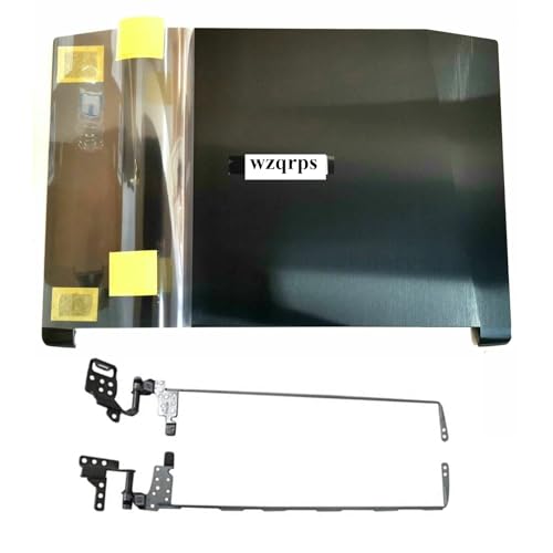 Image of Replacement Laptop LCD Cover Back Rear Top Lid with Front Bezel and Hinges for Acer Nitro 5 AN515-51 AN515-53 AN515-41 42 60.Q2SN2.002 AP211000700 AP211000800