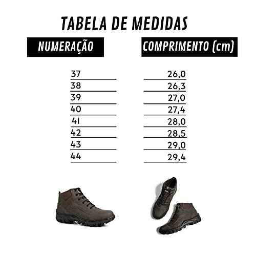 Bota Masculina Eco Canyon West Earth (42, Marrom)