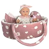Taille parfaite: mesurant 12 pouces, cette poupée de bébé réaliste est modélisée après une petite fille et s'adapte aux couches et aux couches et aux vêtements nouveau-nés..La taille facilite la s'habiller et le déshabillage, permettant une expérience de jeu plus agréable et réaliste.