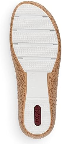 Rieker Women's 44856 Cindy Slip-On Shoe Beige | Image 4