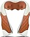 Neck Massager with Heat, Deep Kneading Back Massager, 3D Massage for Back Neck Shoulder Waist and Foot, Shiatsu Electric Neck Shoulder Back Massager Use at Home Office and Car, Christmas Gifts