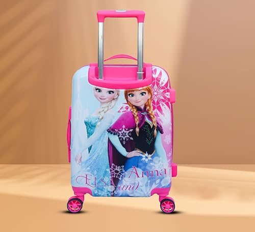 Image of ADSON Abs Kids Trolley 360 Rotating Luggage 360 Degree Wheels Non-Breakable 20 Inch Kids Hardsided Suitcase with 4 Wheels, 360 Degree Wheel Travel Trolley Bag (Design 8)