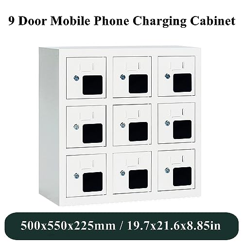 Caja de almacenamiento de escritorio multi-puerta para la custodia de teléfonos móviles 3