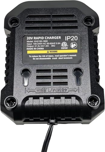 Milestock 21.5V Fast Li-Ion Battery Charger for Shintyool, Tietoc, BeiHong, Alloyman, Abeden, Ncoen, Aoben, Bomves, Seesill, Ncoen, Leapul, Ework Power Tools - Thumbnail 2