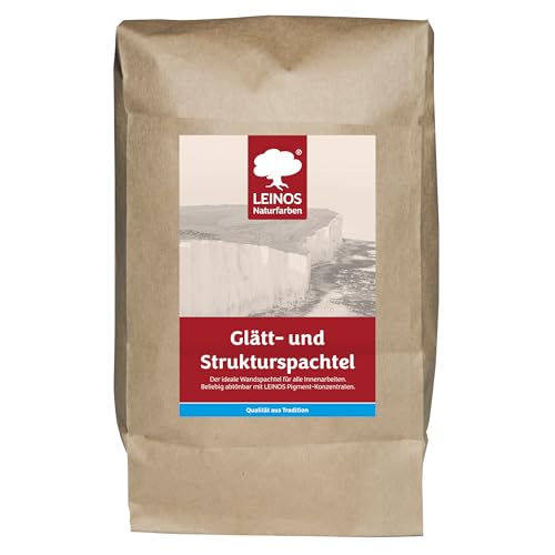 LEINOS Glätt- und Strukturspachtel 684, weiß – Feine Spachtelmasse für Wand & Decke innen, lösemittâ€¦ – Miniatur