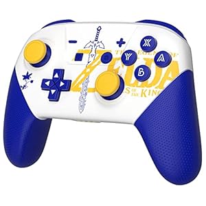 FZPYZO Switch Controllers,Switch Pro Controller Compatible for Switch/Switch Lite/OLED,Gamepad Pro Controllers Wireless Remote Replacement Support Dual Vibration/Motion Control/6-Axis Gyro Blue