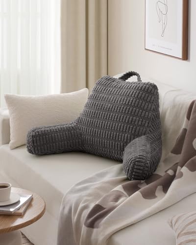 Blissful Diary Travesseiro de leitura, encosto com espuma viscoelástica desfiada para adultos e cria