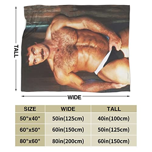 Tom Selleck Blanket Ultra-Soft Micro Fleece Blanket Warm Cozy Plush Bed Blanket Lightweight Sofa Throw Blanket #TOP2