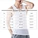 Mens Cotton Tank Tops Loose Fit U Neck Pajamas Undershirt Thin Breathable T-Shirt Plus Size Sleeveless Ribbed Pullover White