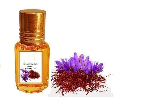 YUJI Sugandhi Kesar and Chandan for Men and Women, 5 ml, 0.17 Fl Oz (Pack of 1)