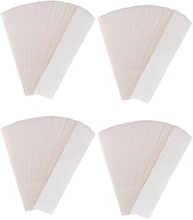 ULTECHNOVO Chromatography Paper Strip 4 Boxes Laboratory Filter Paper Experiments Absorbent Paper Labs Cleaning Paper Strips for School Pigment Separation