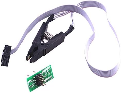 OctagonStar SOP8 SOIC8 Flash Chip IC Test Clips Socket Adpter Programmer BIOS/93/24/25(1 Set)