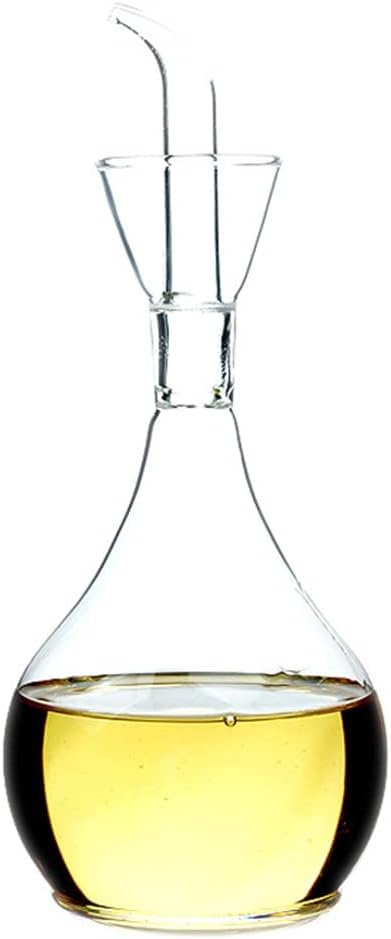 Nordic Glass Oil Pot Seasoning Soy Sauce Bottle Vinegar Household Kitchen Supplies(400ml)