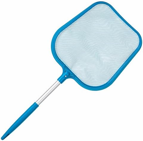 U.S. Pool Supply Pool and Spa Leaf Skimmer Net with 12" Aluminum Handle