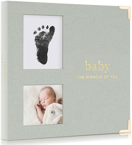 Keepsake Baby Memory Book for Boys and Girls - First 5 Year Baby Book
