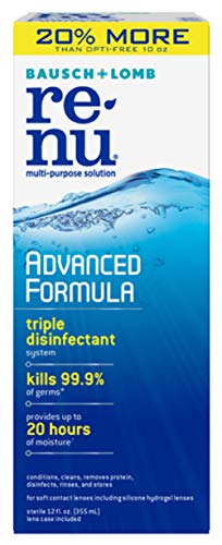 Renu Fresh All Day Moisture MultiPlus Multi-Purpose Eye Contact Lens Solution 12 Fluid Ounce