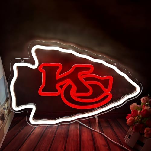 Football Rugby Sports Team Neon Sign for Men Cave Wall Decor