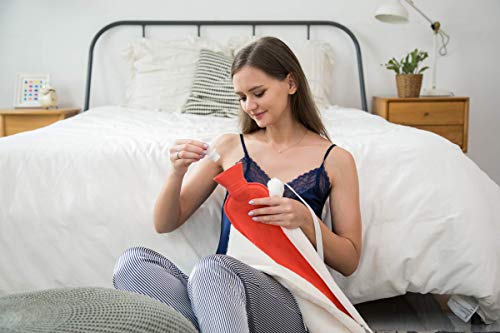 Peterpan Rubber Hot Water Bottles Set, Gifts For The Whole Family - Included: 1 Xxx-Large Rubber Water Bottle. 1 Handle Hot Water Bottle With Cover. 1 Long Rubber Hot Water Bottle #TOP3