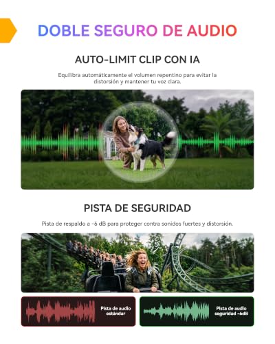 Miniatura 8 de Hollyland Lark A1 Duo - Mini Micrófono Inalámbrico Para Iphone 15 16 Y Android 2 Tx Usb-C Rx Estuche De Carga , Micrófono Magnético Para Youtube, Tiktok, Podcasts Y Entrevistas Negro