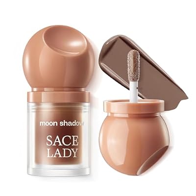 SACE LADY Liquid Contour, Blendable & Long Lasting 3D Cream Bronzer Makeup for Face Eyes Lips (Brown Taupe, 0.13Oz)