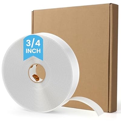 TAPEBEAR Butyl Tape White, 3/4" x 30' x 1/8" RV Roof Sealant Plumbers Putty Tape, Window Seal Butyl Sealant Double Sided Butyl Caulking Tape for Boat Sealing, EDPM, Automotive, Camper