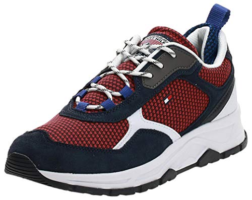 Baskets Tommy Hilfiger Multi Rouge 47841 pour pieds fatigués en ville