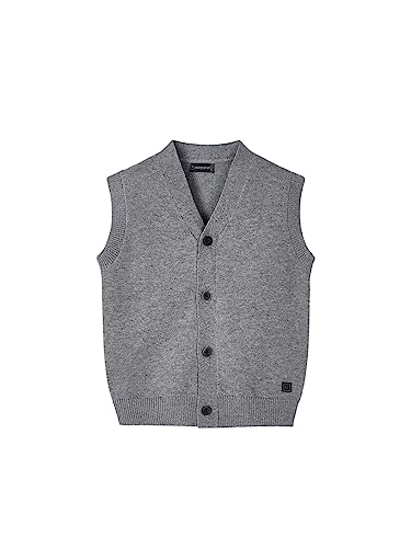 Mayoral Knitting Vest for Boys Chromium