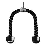 💪💪【Solide Verarbeitung】 Das Seil hat eine Gesamtlänge von 70 cm und wird in einem strengen Verarbeitungsprozess gewebt.