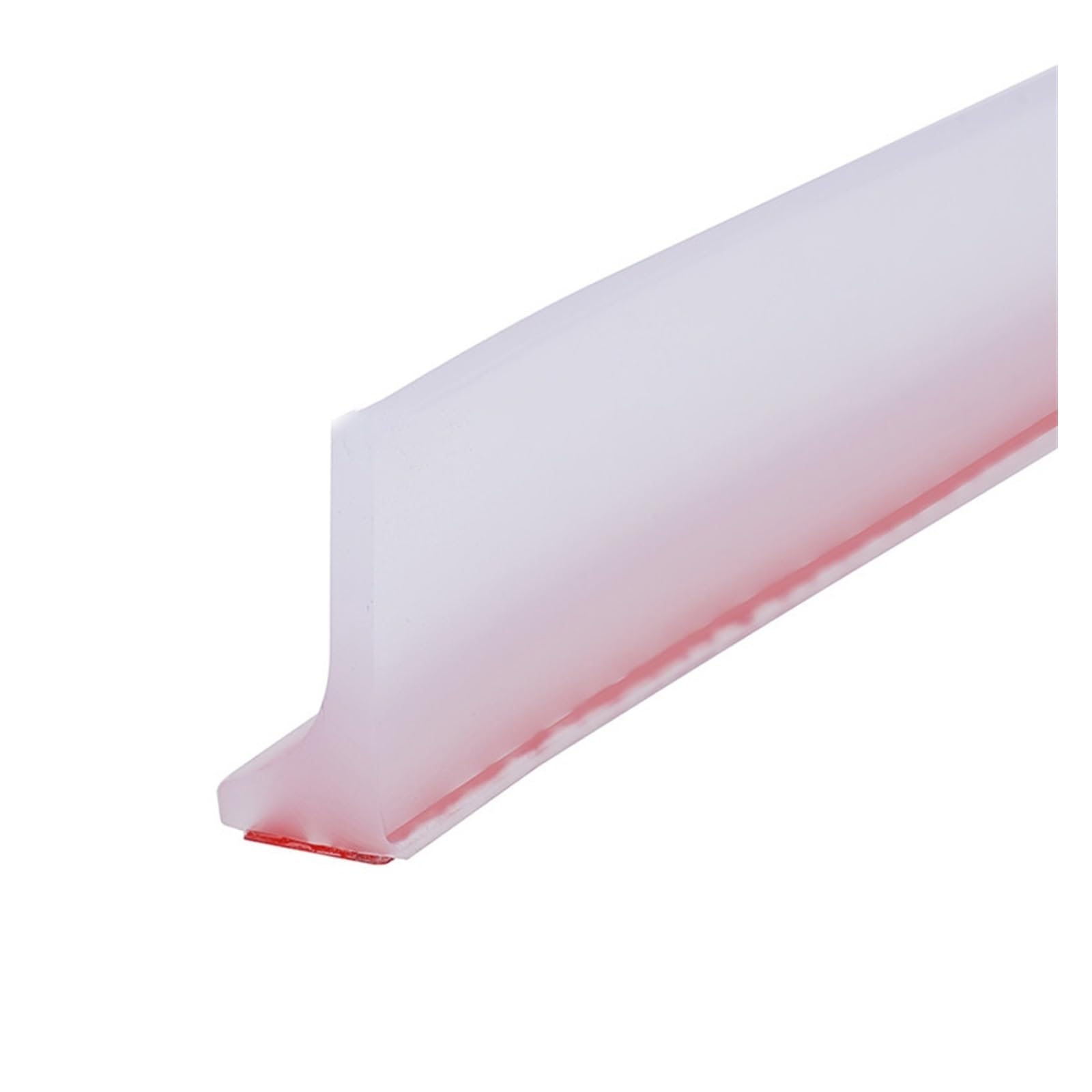 HUDFVIOI Wet Room Floor Barrier 1*water Barrier Bathroom Retention Water Strip Dry &Wet Separation Silicone Seal 50-300cm for Bathroom(Transparent 300cm)