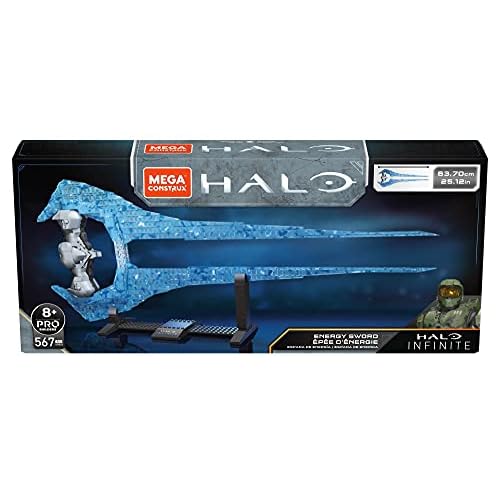 MEGA Construx GPB05 - HALO Infinite Sword Bauset mit 567 Bausteinen, Spielzeug ab 8 Jahren